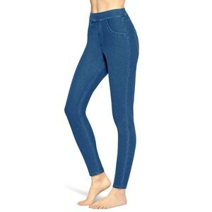 NWT Hue Women's High Rise Denim Legging Size XXL*